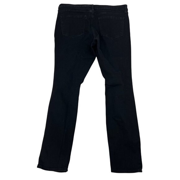 Old Navy Women’s Pop Icon Skinny Jeans Distressed Black Size 12 - Picture 7 of 9
